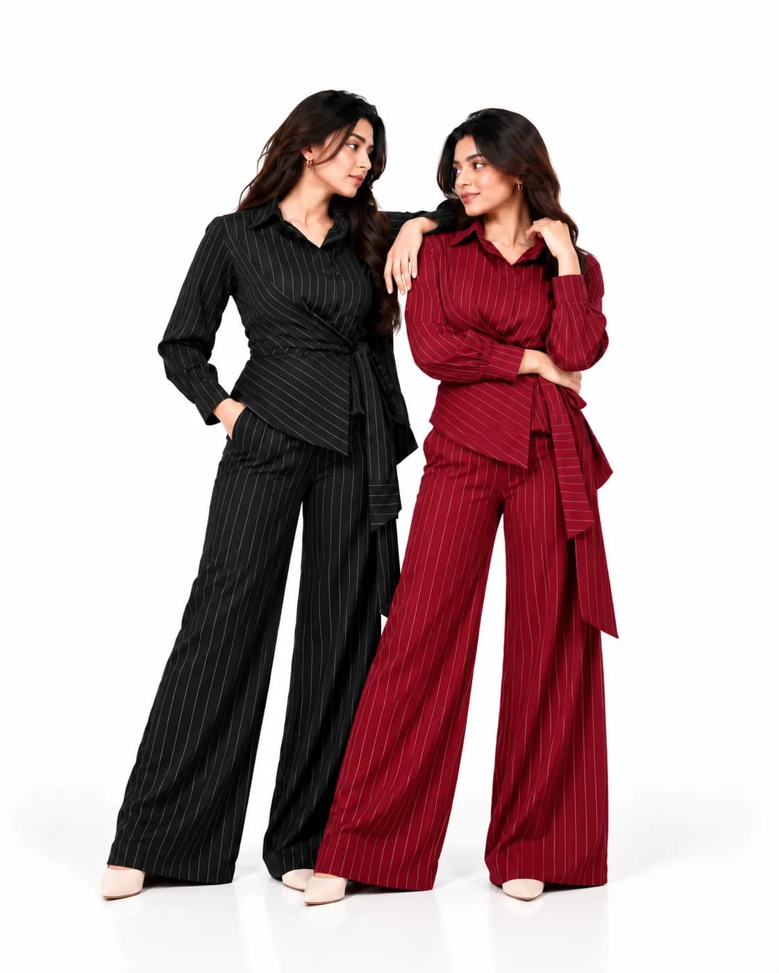 Sable Pinstripe Co-ord Set